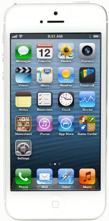 Смартфон Apple iPhone 5 64Gb White & Silver - Зея