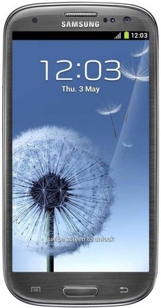 Смартфон Samsung Galaxy S3 GT-I9300 16Gb Titanium grey - Зея